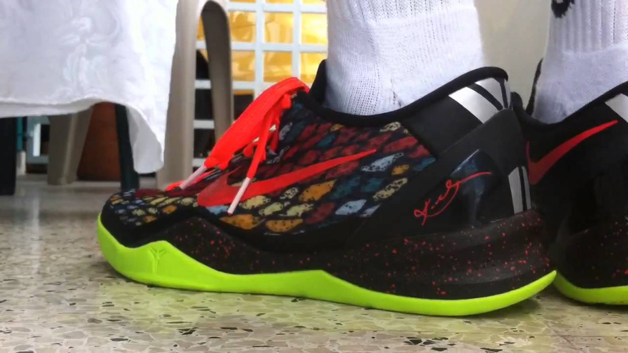 Giày Nike Kobe 8 System 'Christmas' 555035-030 - Ảnh 7