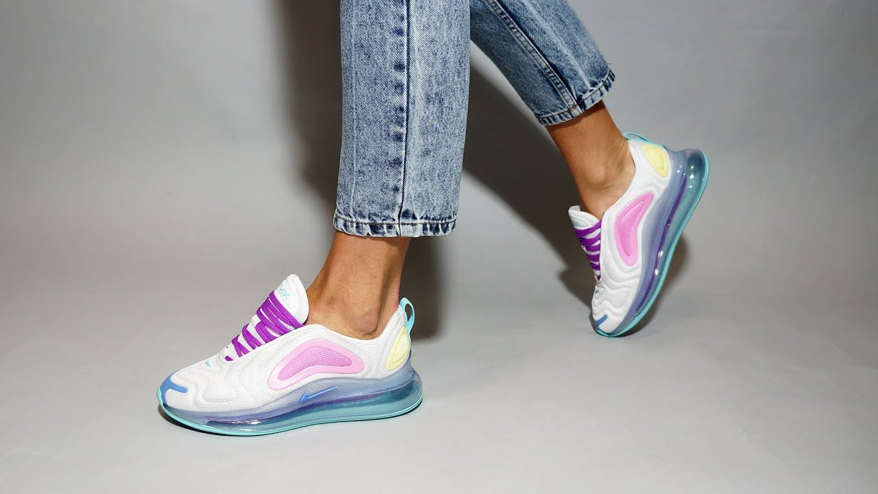 Giày Nike Wmns Air Max 720 'Aqua Powder' AR9293-102 - Ảnh 3