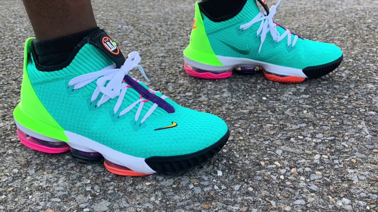 Giày Nike LeBron 16 Low EP 'Hyper Jade' CI2669-301 - Ảnh 8