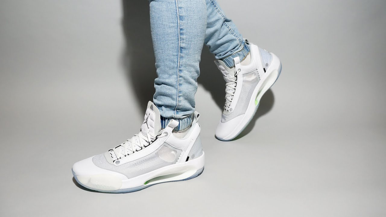 Giày Nike Air Jordan 34 Low PF 'Pure Money' CU3475-100 - Ảnh 5