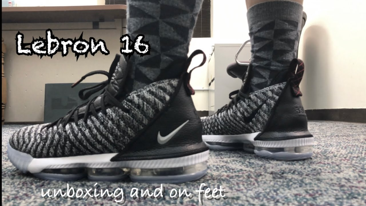 Giày Nike LeBron 16 EP 'Oreo' AO2595-006 - Ảnh 6