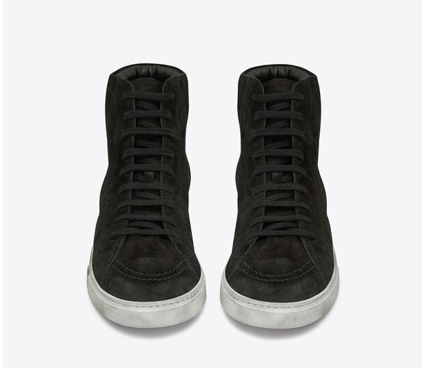 Giày Saint Laurent Joe Sneakers Black - Ảnh 4