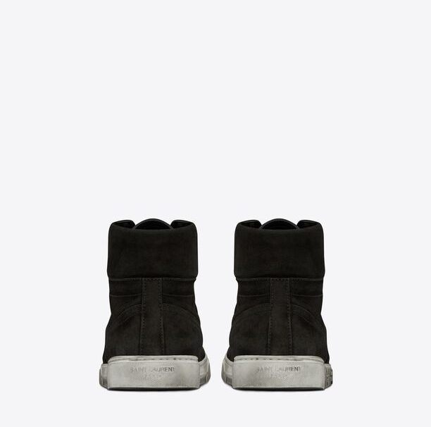 Giày Saint Laurent Joe Sneakers Black - Ảnh 3