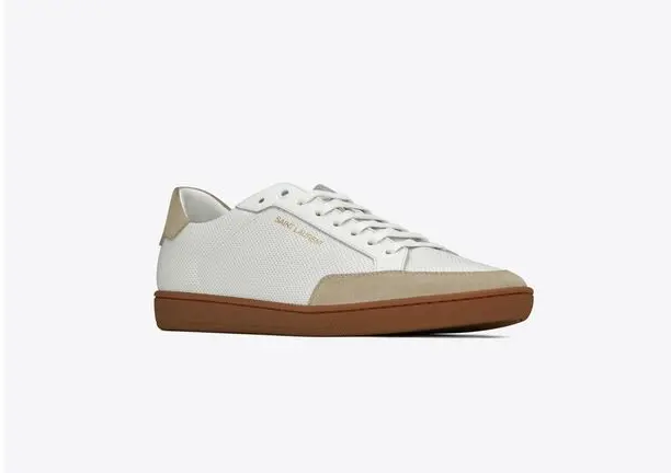 Alternative view of Giày Saint Lauren Court Classic Natural White 603223-1JZF0-9674