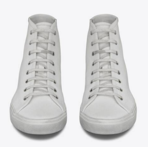 Alternative view of Giày Saint Laurent Wmns Malibu Mid 'Optic White' 606076-GUZ20-9030