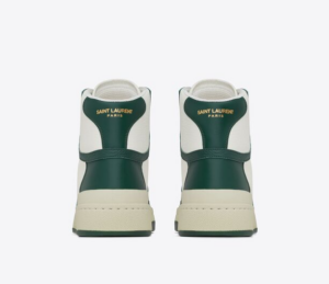 Giay Saint Laurent SL 24 Mid-top 'White Green' 610618-AAAS4-8513