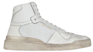 Giay Saint Laurent SL24 Mid-top 'White' 610619-04LB0-9030