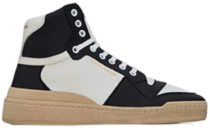 Giày Saint Laurent SL 24 Mid Top 'White Black' 6106192W4509063