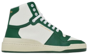 Giay Saint Laurent SL 24 Mid-top 'White Green' 610619AAAS48513