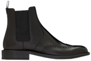 Giày Saint Laurent Army Chelsea Boots in Smooth Leather 'Black'