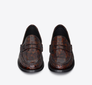 Giay Saint Laurent Le Loafer 'Tortoise Shell' 670231AAARV2094
