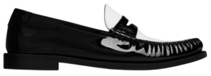 Giay Saint Laurent Le Loafer 'Black White' 670232AAAM61006