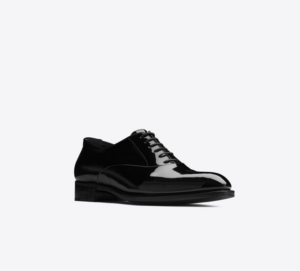 Alternative view of Giày Saint Laurent Adrien Oxford In Patent Leather 'Black'