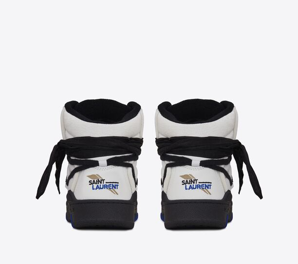 Giay Saint Laurent Smith 'White' 68609304GDE9073