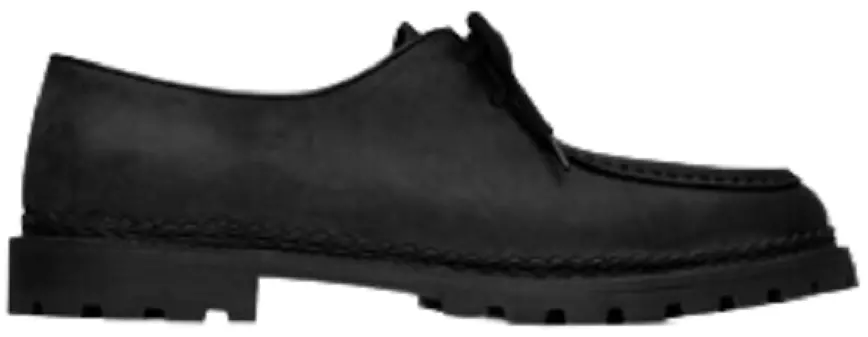 Giày Saint Laurent Malo Derbies In Smooth Leather 'Black'