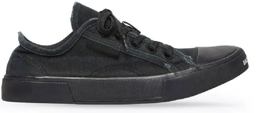 Giày Balenciaga Paris Low Top Trainers 'Black' 688754-W3RP2-1010