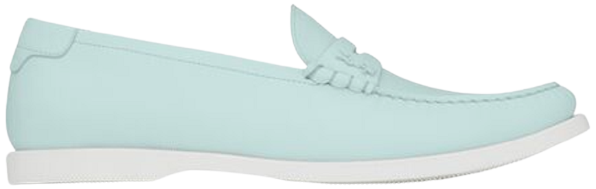 Giay Saint Laurent Le Loafer Monogram 'Baby Blue' 692224AAAIH4803