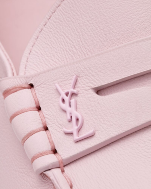 Giay Saint Laurent Le Loafer Monogram 'Baby Pink' 692224AAAIH5915