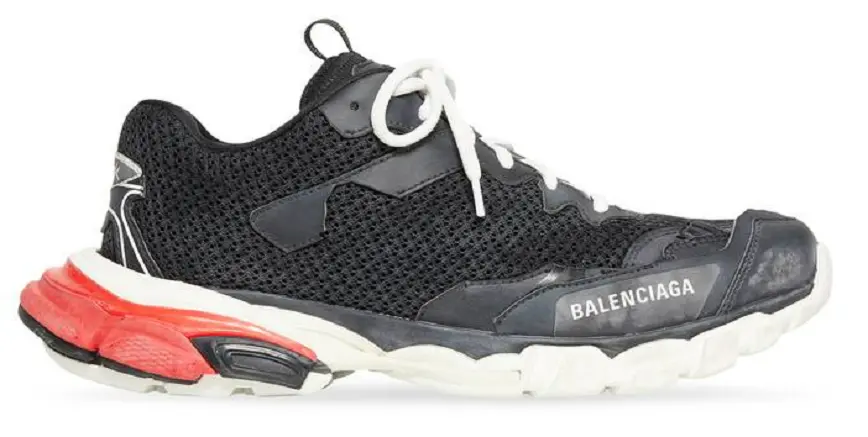 Giày Balenciaga Track.3 Trainers 'Black White' 700875-W3RF5-1906