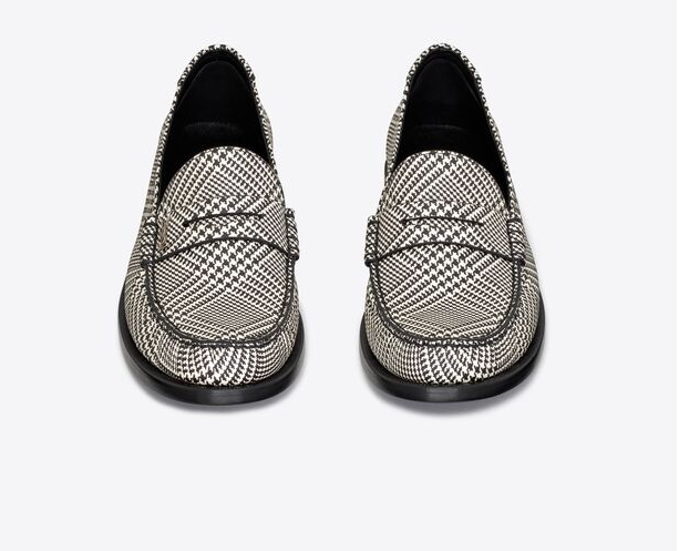 Giay Saint Laurent Le Loafer Monogram 'Black Et Noir' 711228AAASU2078