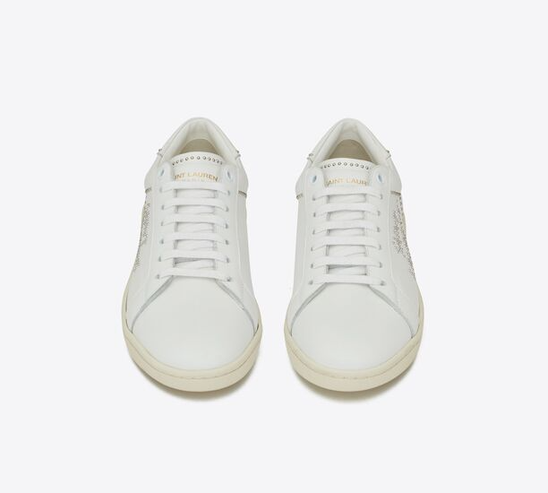 Giay Saint Laurent SL 08 Low-top 'White' 711246-AAASW-9030