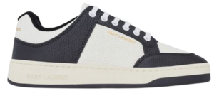 Giay Saint Laurent SL 61 Low-top 'White Dark Green' 713602AAAWR9063