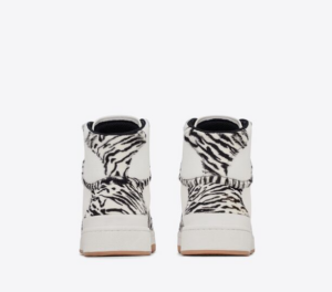 Giay Saint Laurent SL 24 Mid-top 'Zebra' 713857-AAAXE-2039