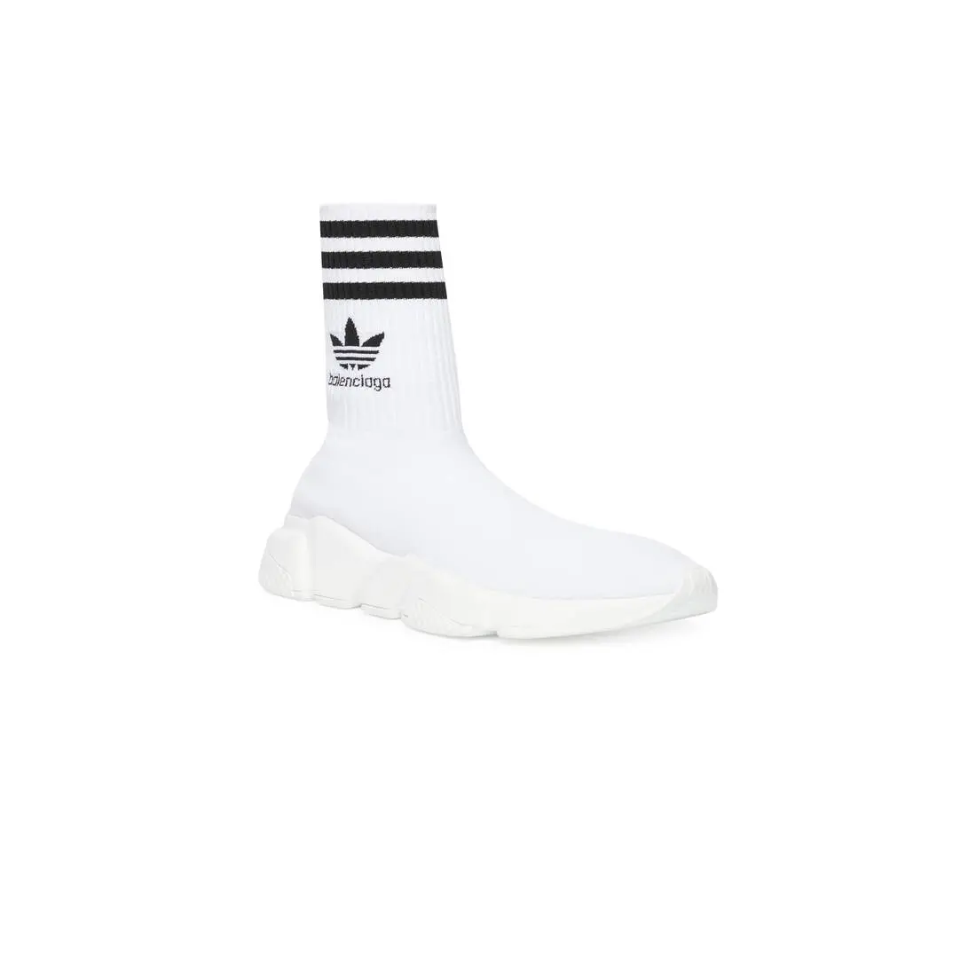 Giay Balenciaga x Adidas Speed 'White' 717591WBDV19010