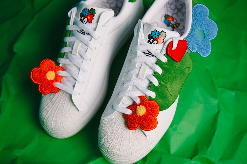 Giày Adidas Melting Sadness x Superstar 'Bee with You Pack Cloud White' GZ2662 - Ảnh 5