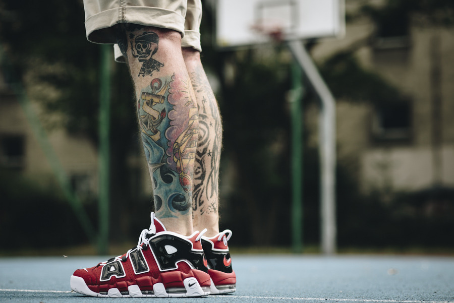 Giày Nike Air More Uptempo 'Bulls' 2021 921948-600 - Ảnh 3