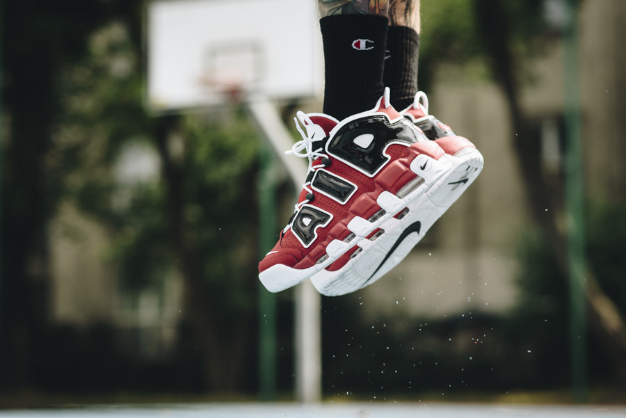 Giày Nike Air More Uptempo 'Bulls' 2021 921948-600 - Ảnh 6