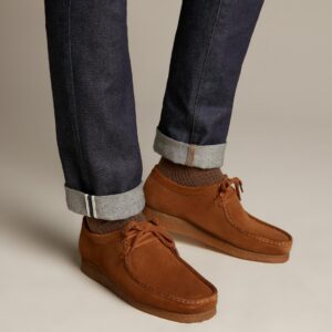 Giay Clarks Wallabee 'Cola' 261-55518