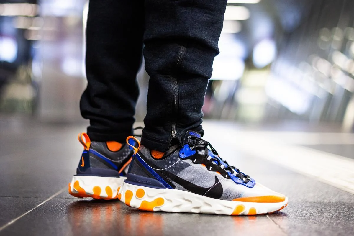 Giày Nike React Element 87 'Total Orange' AQ1090-004 - Ảnh 5