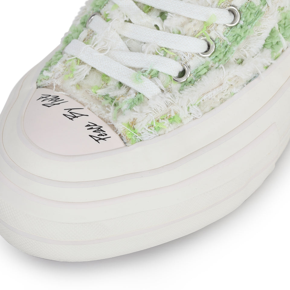 Giay xVESSEL G.O.P. Slip On 'Grass Tweed'