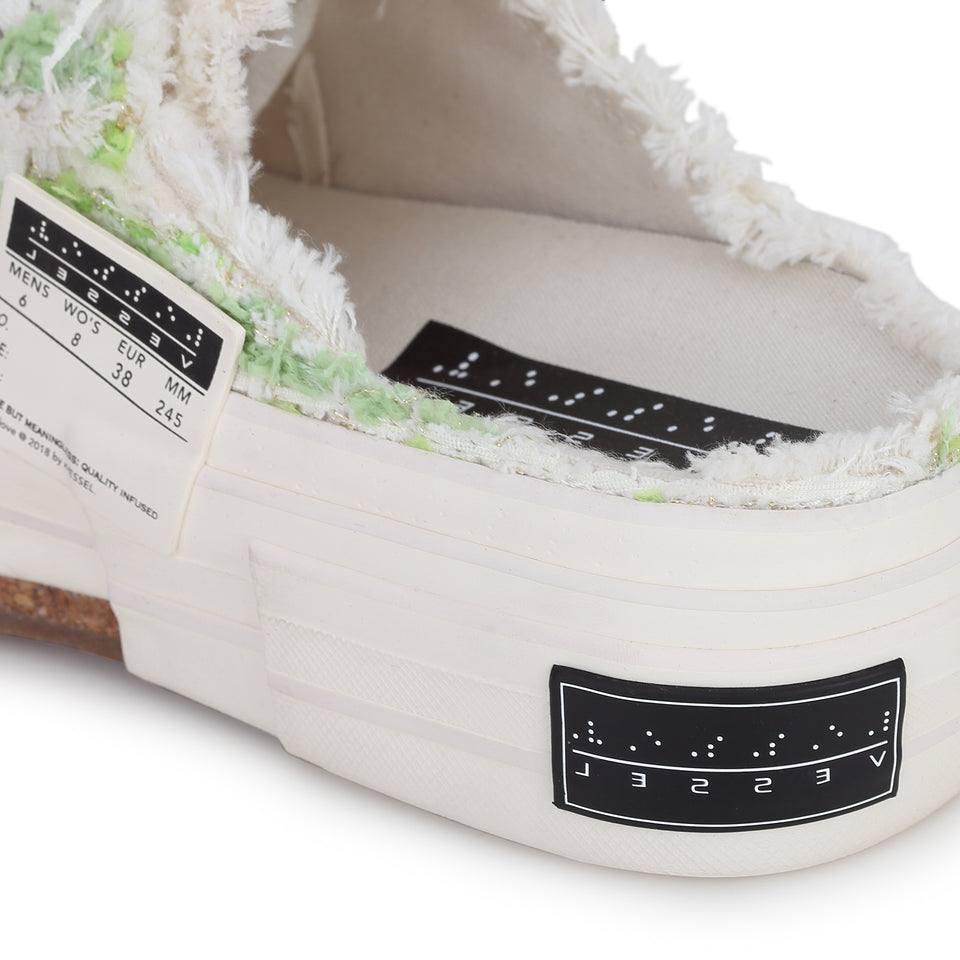 Giay xVESSEL G.O.P. Slip On 'Grass Tweed'