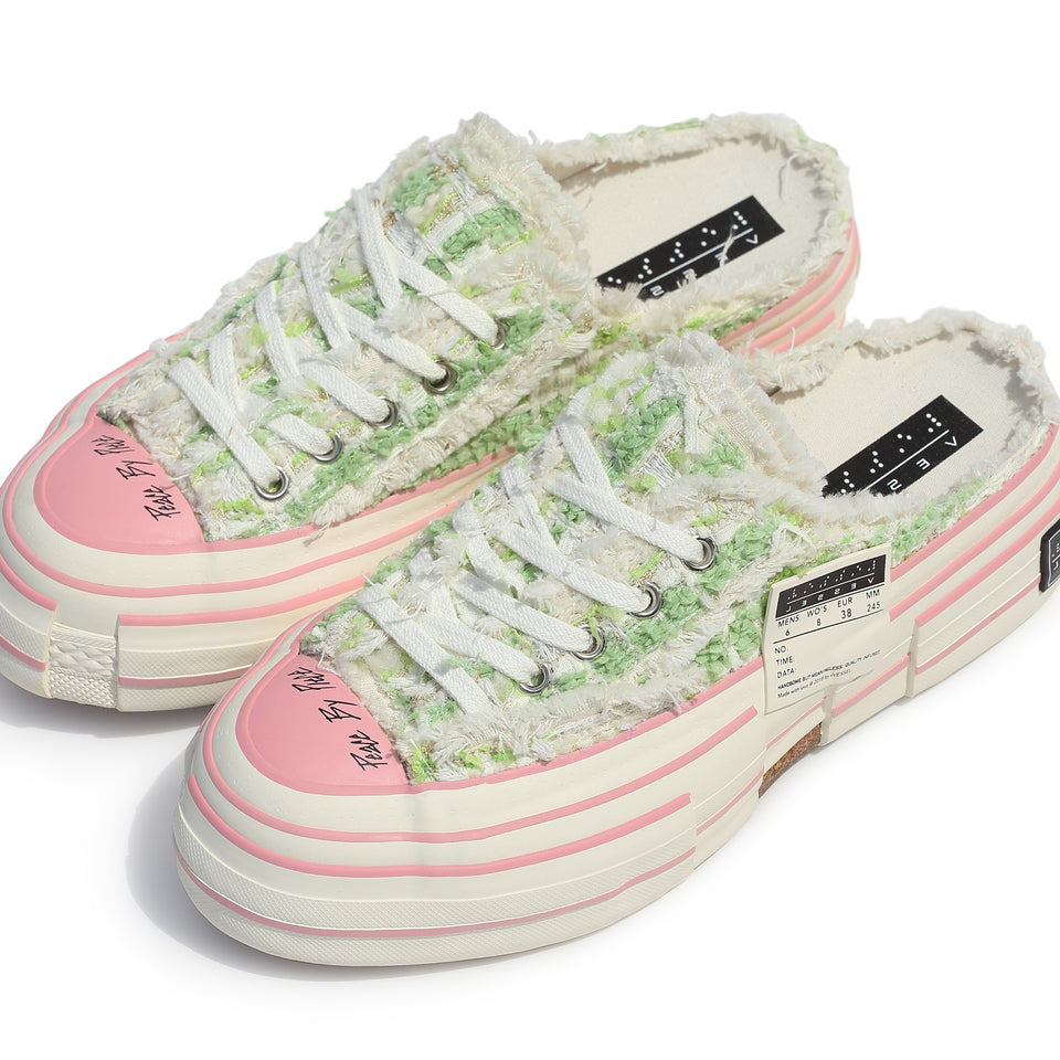 Giay xVESSEL G.O.P. Slip On 'Grass Tweed'