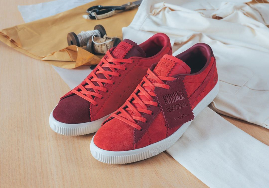 Giày Puma Michael Lau x Suede VTG 'Poppy Red' 380820-01 - Ảnh 7