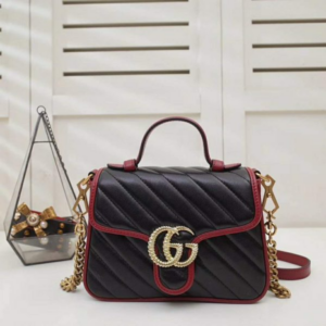 Alternative view of Túi Gucci GG Marmont In 'Black' Diagonal 583571-0OLFX-8277