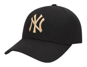 Mũ MLB Metal Logo Structured New York Yankees ‘Black Gold’ 32CPIG111-50L