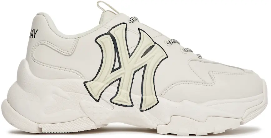Giay MLB Big Ball Chunky New York Yankees 'White' 3ASHCS12N-50WHS