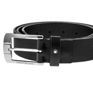 Alternative view of Thắt Lưng Montblanc Casual Line Leather Belt 'Black' 107676