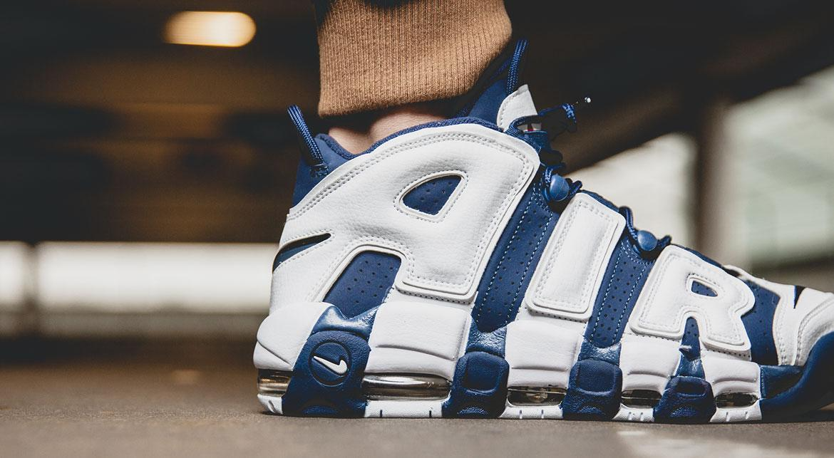 Giày Nike Air More Uptempo 2020 'Olympic' 414962-104 - Ảnh 3