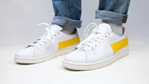 Alternative view of Giày Nike Air Jordan 1 Centre Court 'University Gold' DJ2756-102