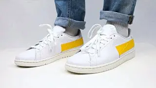 Alternative view of Giày Nike Air Jordan 1 Centre Court 'University Gold' DJ2756-102