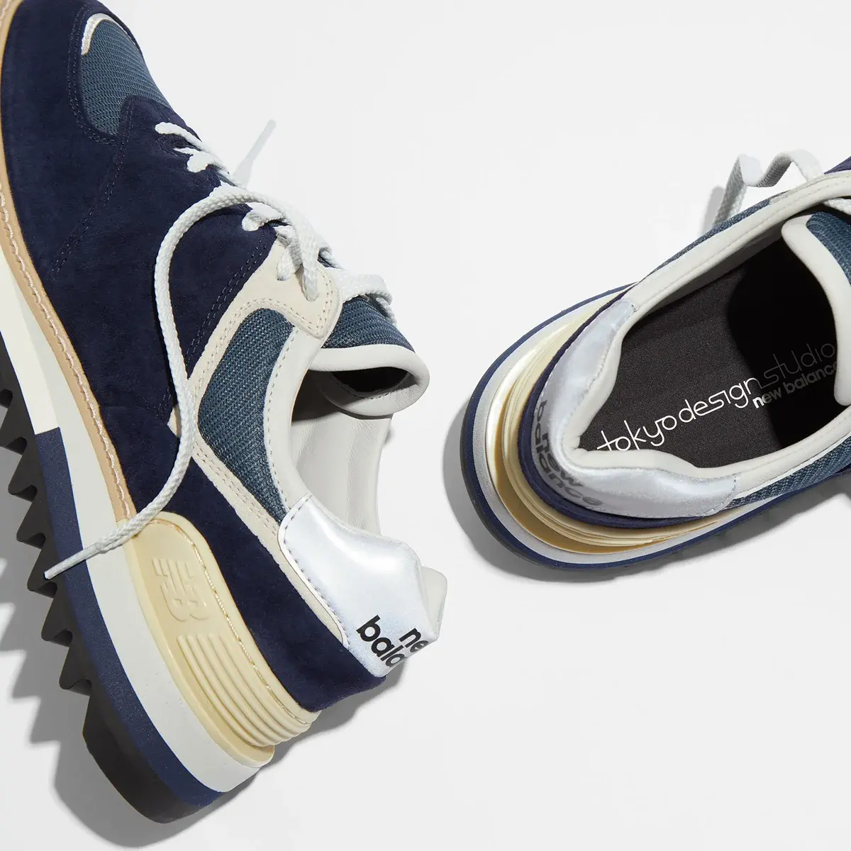 Alternative view of Giày New Balance Tokyo Design Studio x 574 Pigment Orion Blue  MS574TDS