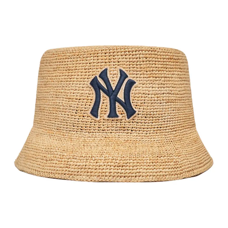 Mũ MLB Raffia New York Yankees Gold Brown 3AHT08123-50NYS