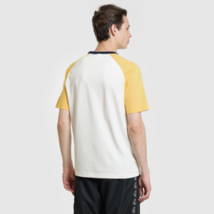 Alternative view of Áo Lacoste Crew Neck Colourblock White Yellow Black TH3759-8XK