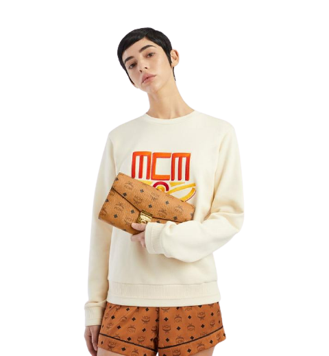 Túi MCM Millie Crossbody Visetos Cognac MWRAAME01CO001 - Ảnh 4