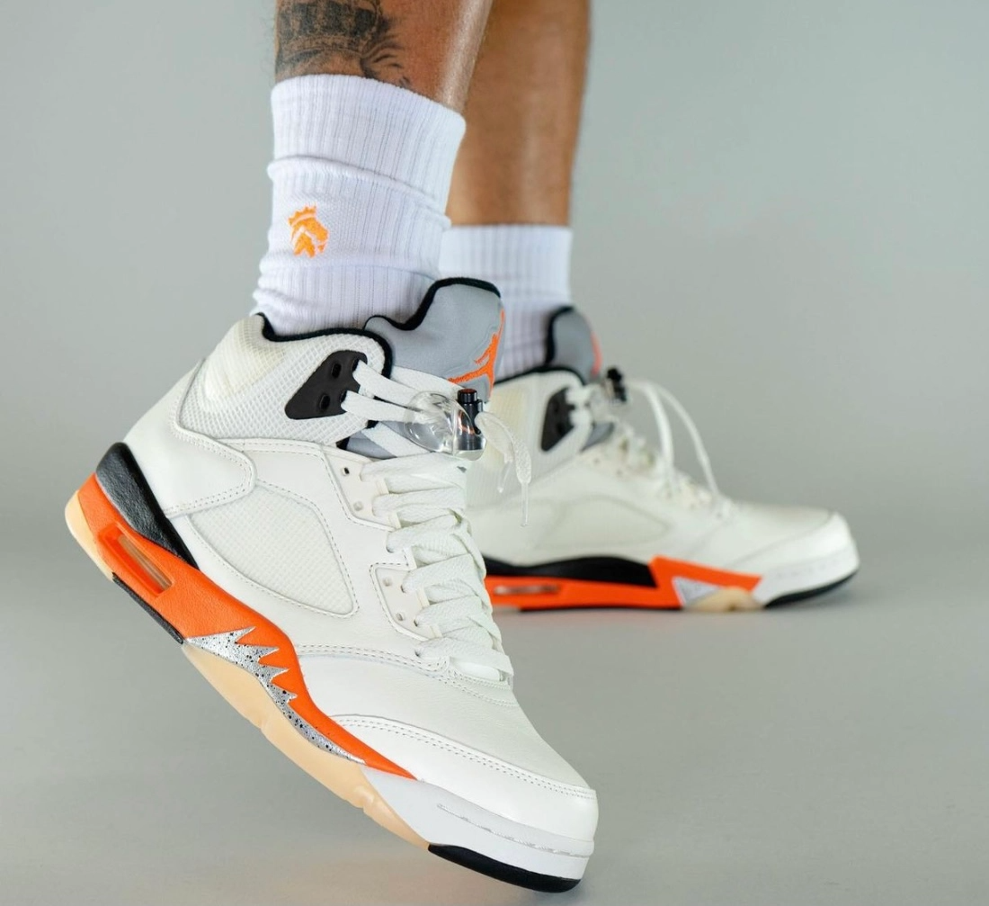 Giày Nike Air Jordan 5 Retro 'Shattered Backboard' DC1060-100 - Ảnh 3