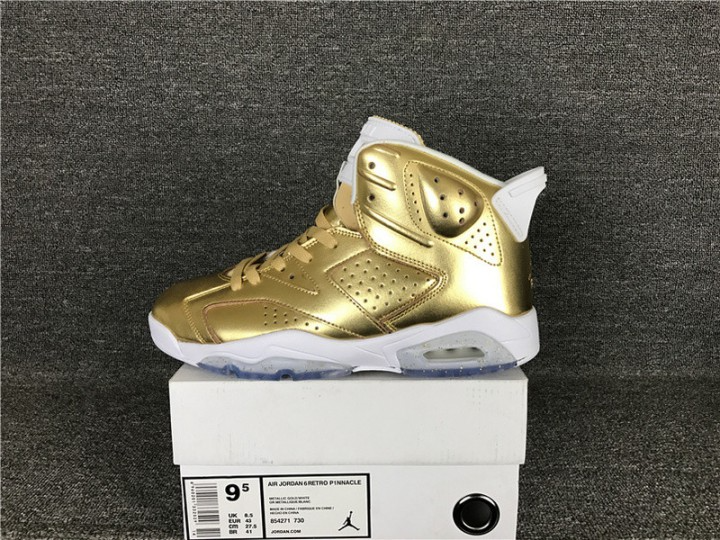 Giày Nike Jordan 6 Retro 'Pinnacle Metalic Gold' 854271-730 - Ảnh 7